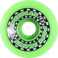 Speedlab Mini Speedsters Skateboard Wheels - green/black split (101a)