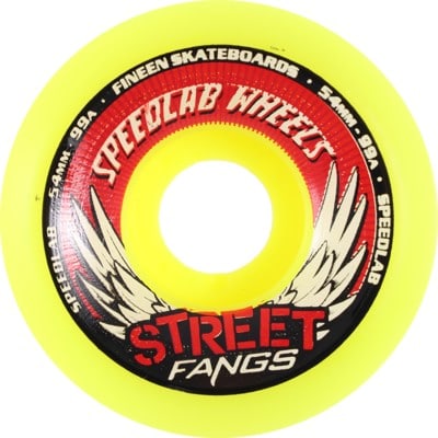 Speedlab Street Fangs 3.0 Skateboard Wheels - yellow (99a) - view large