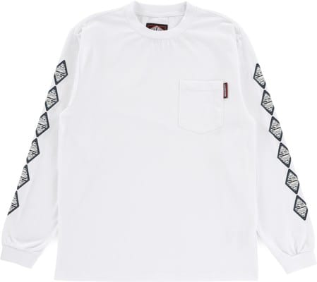 Independent Turn And Burn L/S T-Shirt - white - view large