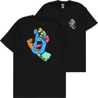 Santa Cruz Screaming Hand Fusion T-Shirt - black