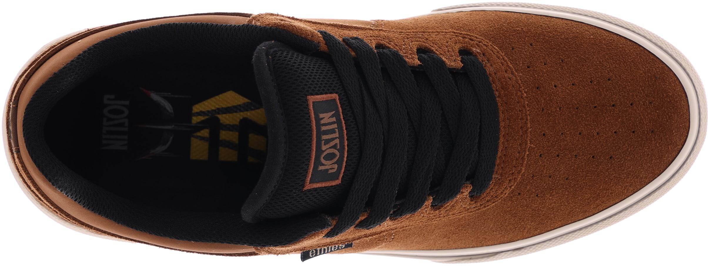Etnies Joslin Vulc Skate Shoes brown/black Tactics