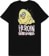 Heroin Mini Egg T-Shirt - black - reverse