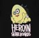 Heroin Mini Egg T-Shirt - black - reverse detail