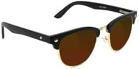 Glassy Morrison Polarized Sunglasses - black/brown polarized lens