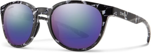 Smith Eastbank Polarized Sunglasses - black marble/chromapop polarized violet mirror lens - view large