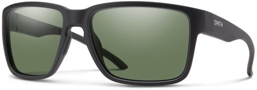 Smith Emerge Polarized Sunglasses - matte black/gray green polarized lens - view large