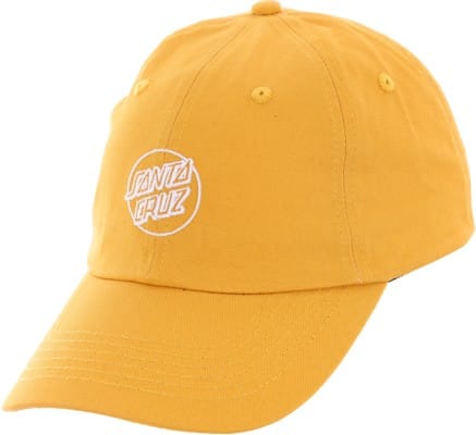 Santa Cruz Venture Opus Eco Strapback Hat - gold - view large