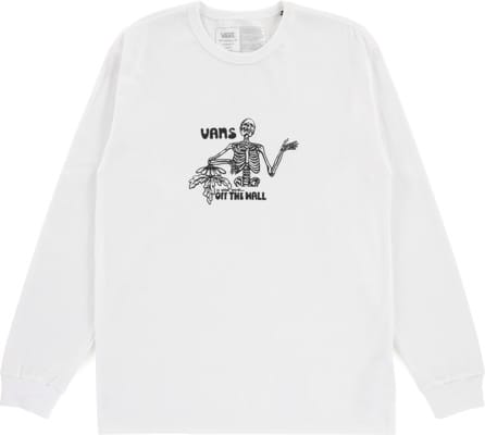 Vans Off The Wall Skate Classic L/S T-Shirt - white - view large