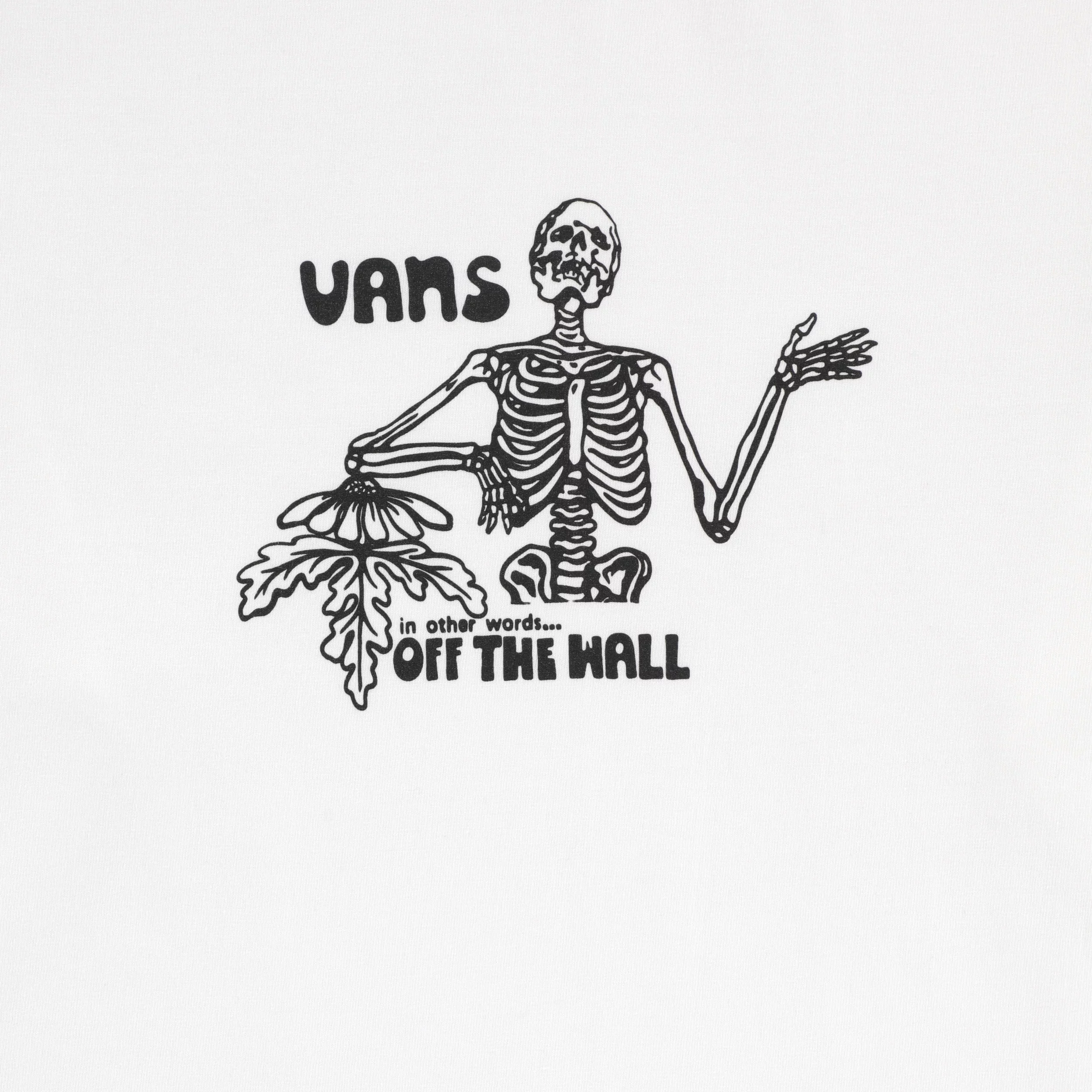 Kan kaffe skilsmisse Vans Off The Wall Skate Classic L/S T-Shirt - white | Tactics