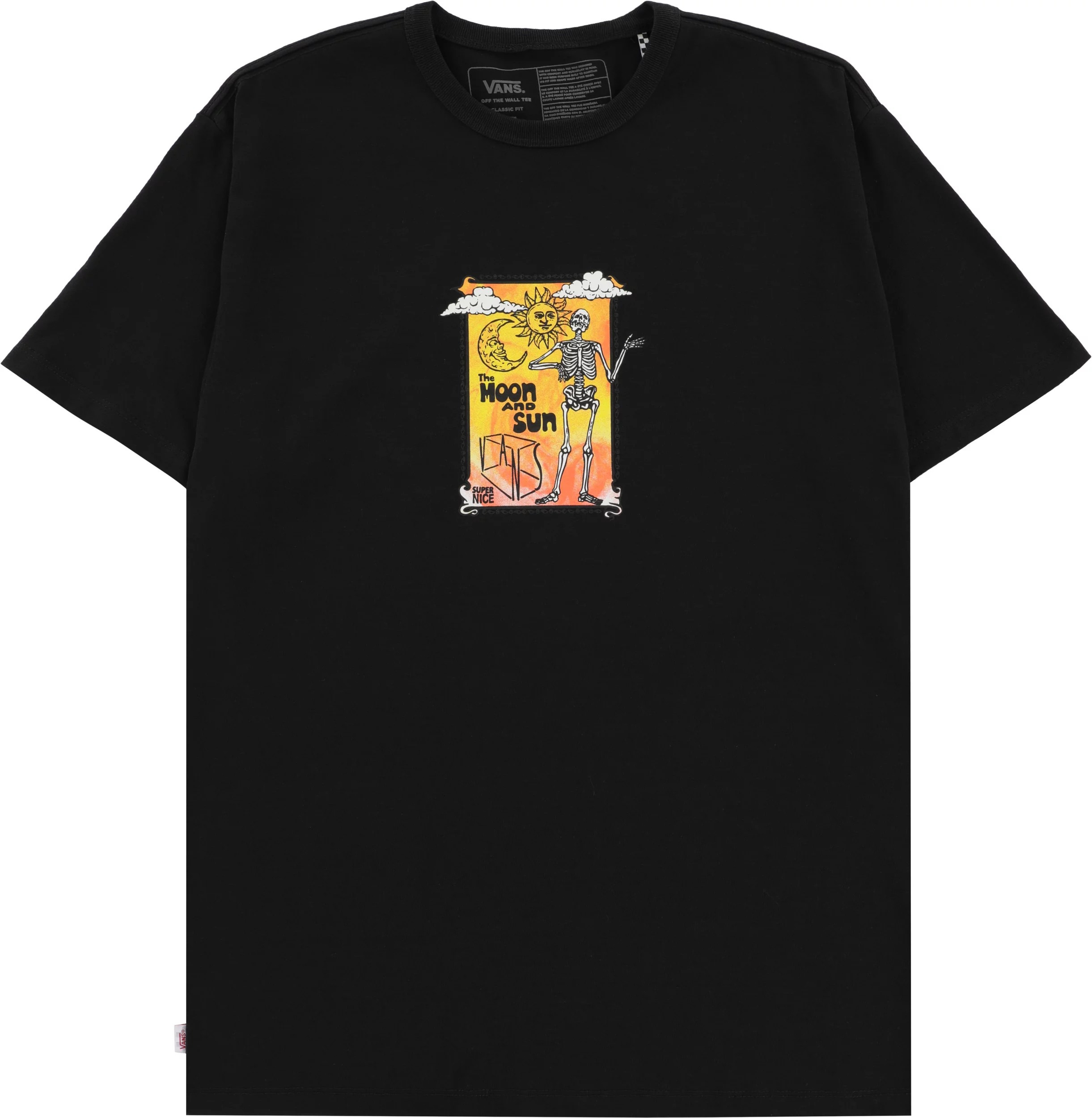 Udsøgt negativ anker Vans Off The Wall Skate Classic T-Shirt - black | Tactics