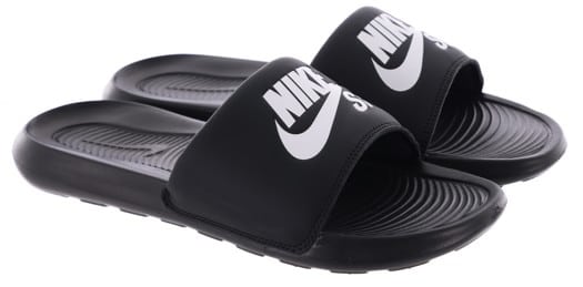 Nike SB Victori One Slide Sandals - black/white-black - view large