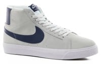 Nike SB Zoom Blazer Mid Skate Shoes - barely green/navy-barely green-white