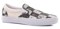 Vans Skate Slip-On Shoes - (daniel johnston) raven
