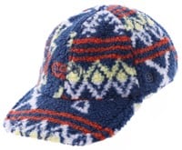 Coal Edgewood Fleece Strapback Hat - navy nordic