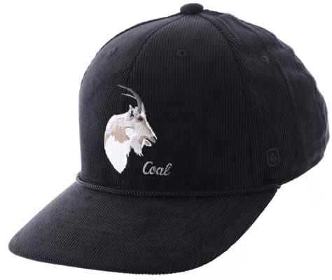 Coal Wilderness Low Snapback Hat - black (goat) - view large