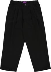 Tactics Buffet Pleated Pants - off black