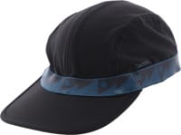 Tactics Cascadia 4-Panel Strapback Hat - black