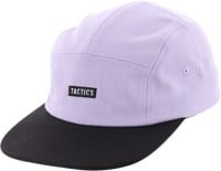 Tactics Trademark 5-Panel Hat - periwinkle/black