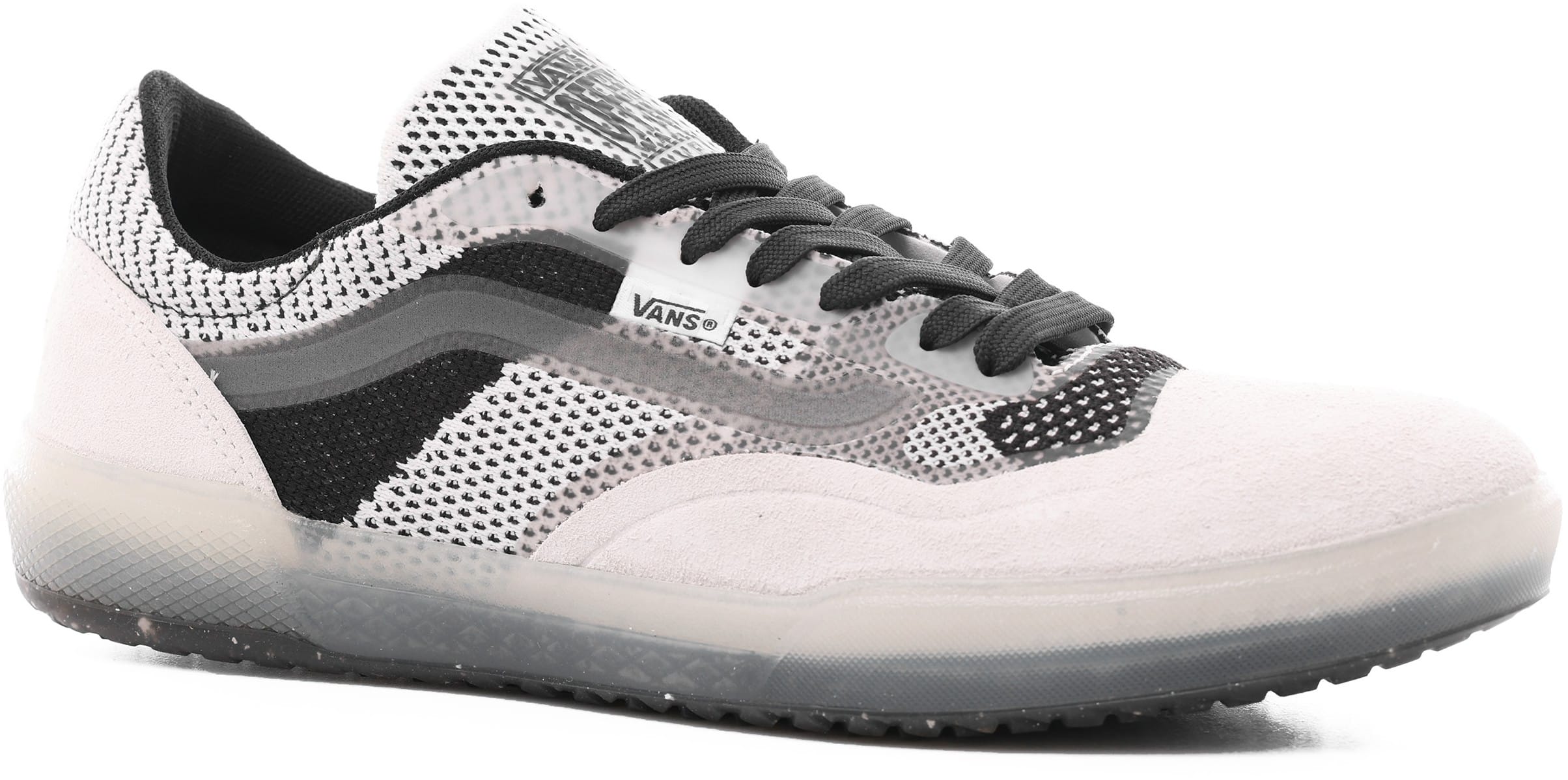 Vans AVE Knit Classic VCU Skate Shoes white/black/fleck Tactics