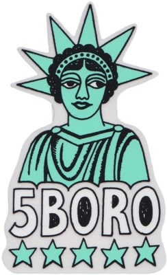 5boro Liberty Sticker - view large