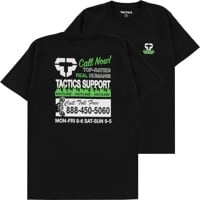 Tactics Support T-Shirt - black