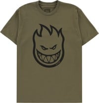 Spitfire Bighead T-Shirt - military green/black print