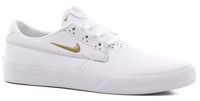 Nike SB Shane PRM Skate Shoes - white/metallic gold-white-white