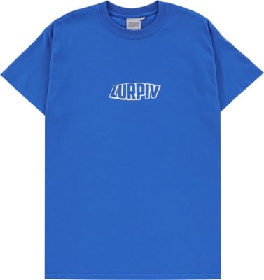 Lurpiv Fish Logo T-Shirt - blue - view large