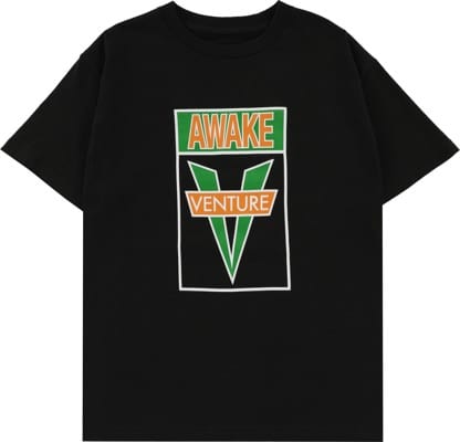 Venture Awake T-Shirt - black/orange/green/white - view large