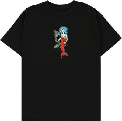 Krooked Mermaid T-Shirt - black - view large