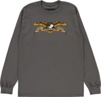 Anti-Hero Eagle L/S T-Shirt - charcoal