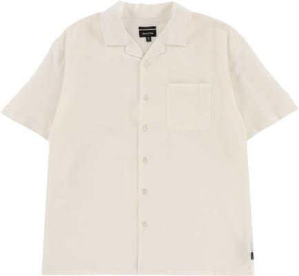 Brixton Bunker S/S Shirt - off white/off white - view large