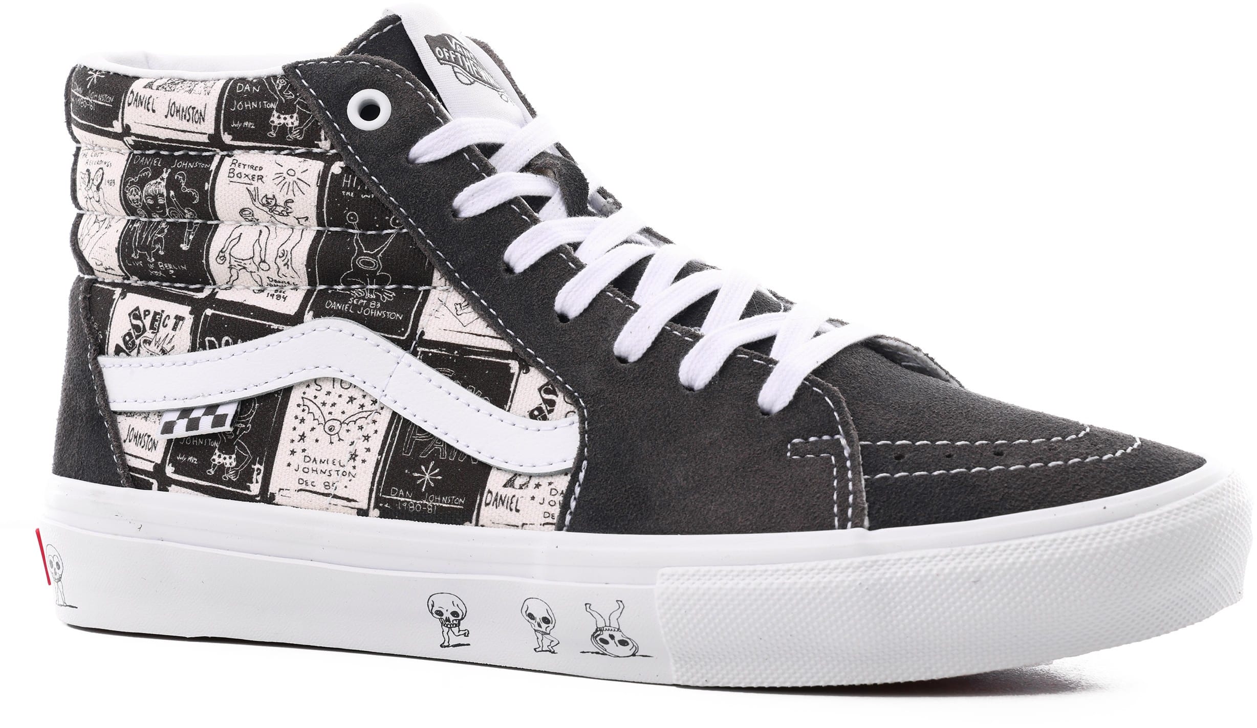 Vans Skate Sk8Hi Shoes (daniel johnston) raven Tactics