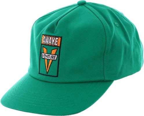 Venture Awake Snapback Hat - green/orange - view large