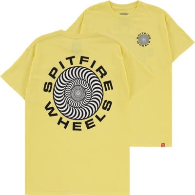 Spitfire Classic 87' Swirl T-Shirt - banana/black/white - view large