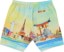 HUF Culture Easy Shorts - yellow - reverse