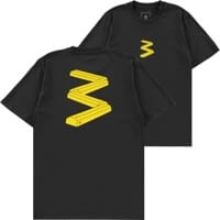 Adidas CUR3 T-Shirt - carbon/impact yellow