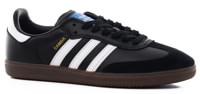 Adidas Samba ADV Skate Shoes - core black/footwear white/gold metallic