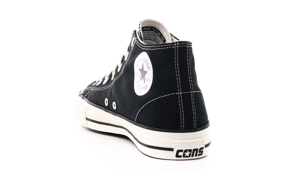 Chuck Taylor All Star Monochrome Canvas Preto - Suffi Skateboard