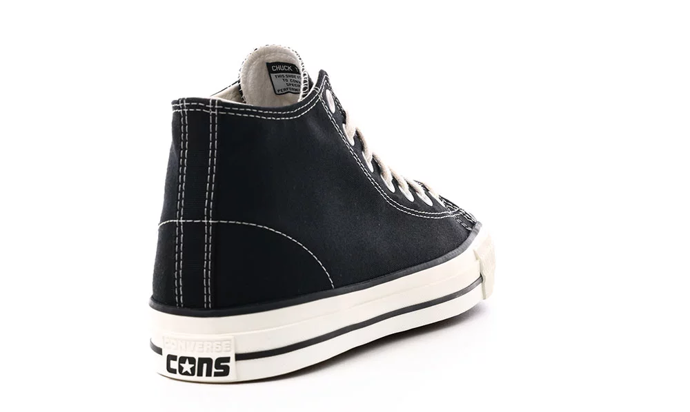 Chuck Taylor All Star Monochrome Canvas Preto - Suffi Skateboard