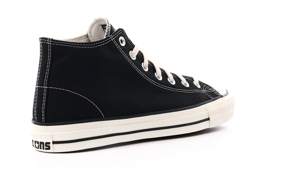 Converse Chuck Taylor All Star Pro Mid Skate Shoes - black/black 