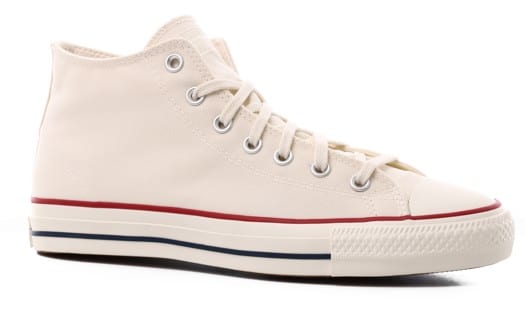 Converse Chuck Taylor All Star Pro Mid Skate Shoes - egret/red/clematis blue - view large