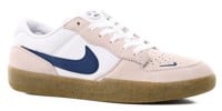 Nike SB Force 58 Skate Shoes - white/navy-white-gum light brown