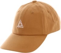 HUF Essentials Triple Triangle Strapback Hat - toffee