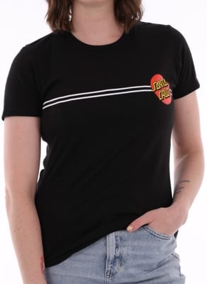 Santa Cruz Women's Classic Dot T-Shirt - black - view large
