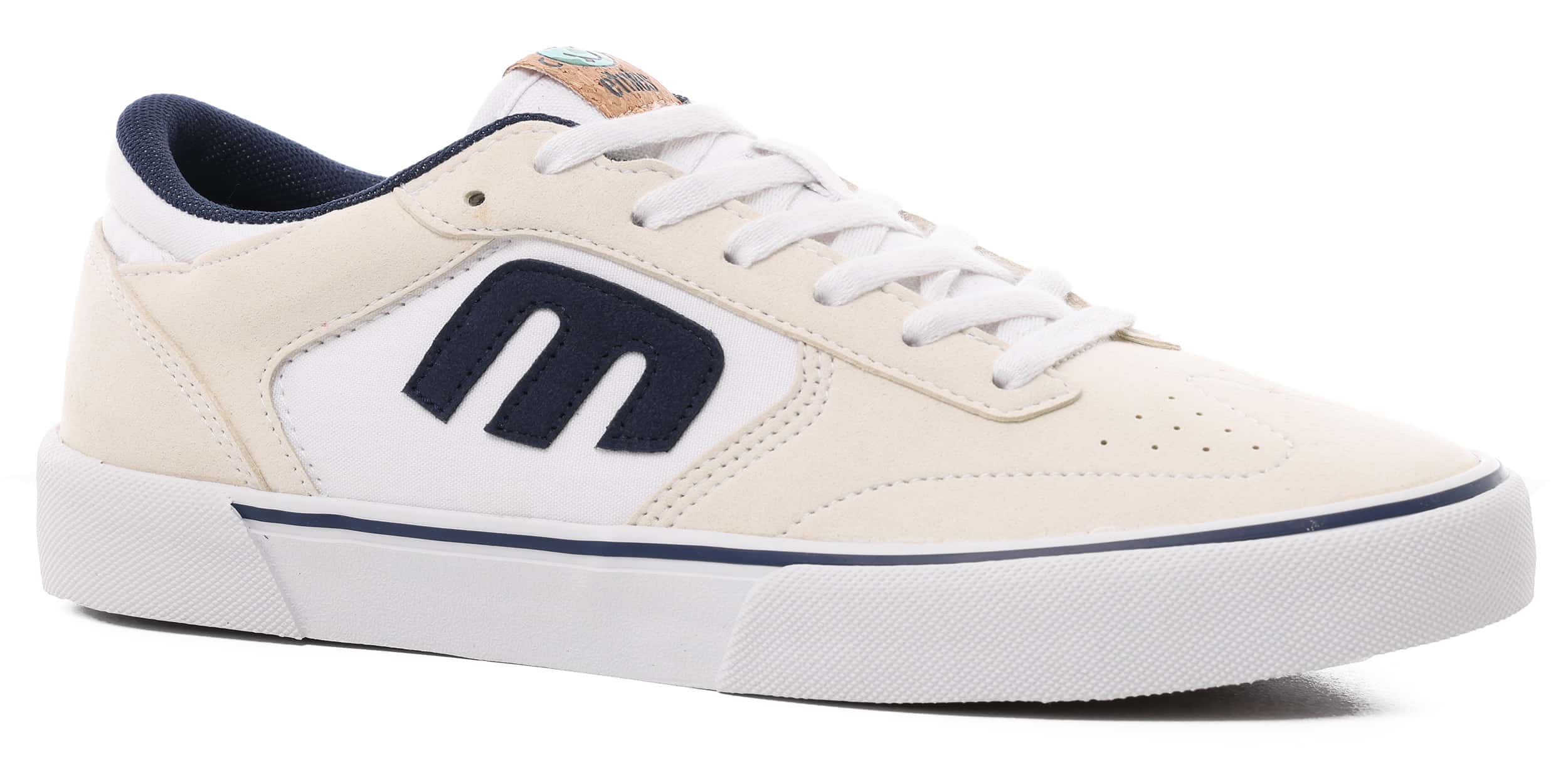 Etnies Windrow Vulc Skate Shoes - (earth day) white/blue | Tactics