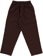 Polar Skate Co. Surf Pants - brown - reverse