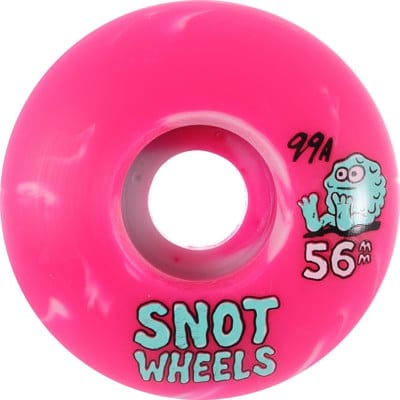 Snot Snot Swirls Skateboard Wheels - blue/pink (99a) - view large