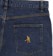 washed dark indigo - reverse detail