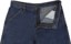washed dark indigo - open